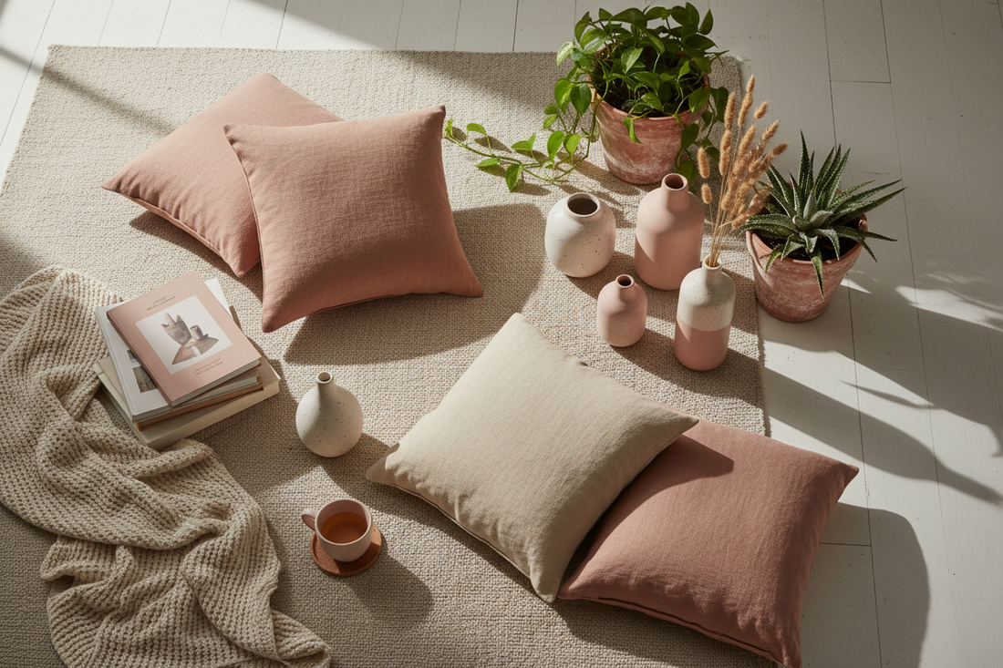 How to Style Your Home with a Dusty Rose Colour Palette