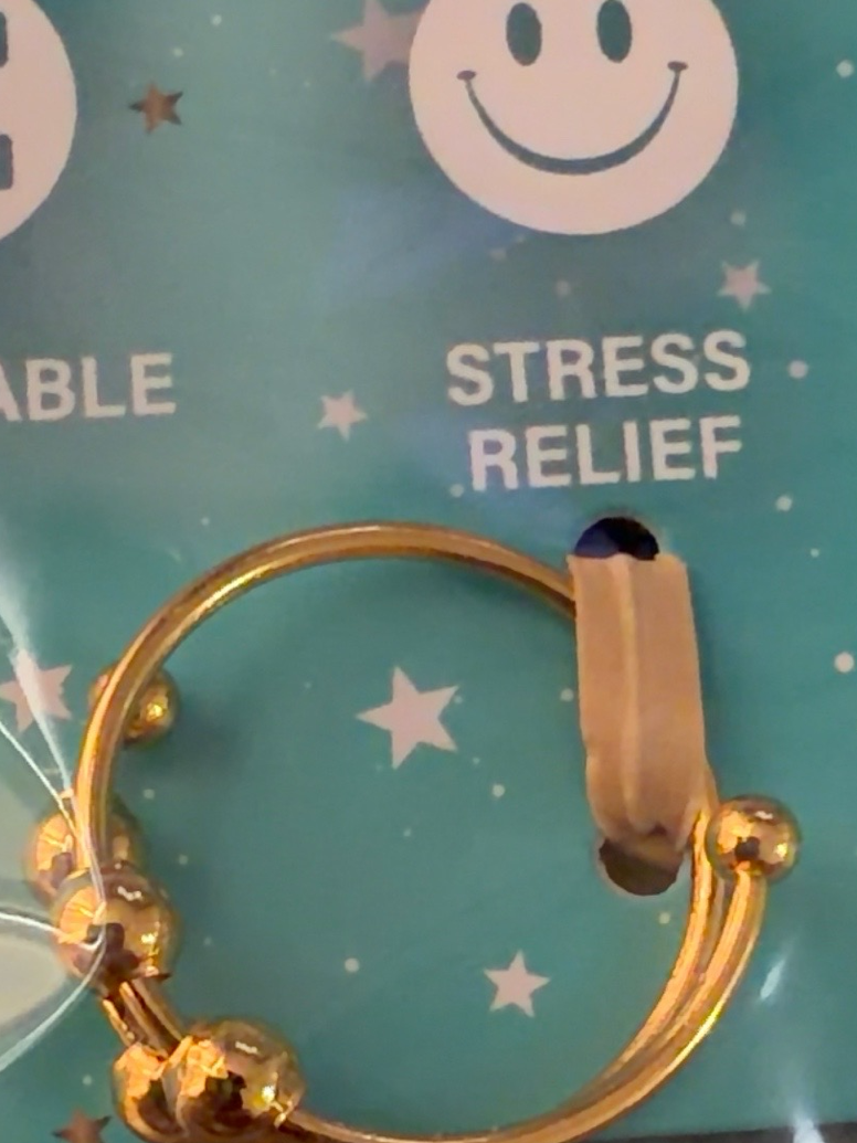 Rain or Shine Anti Anxiety Fidget Ring