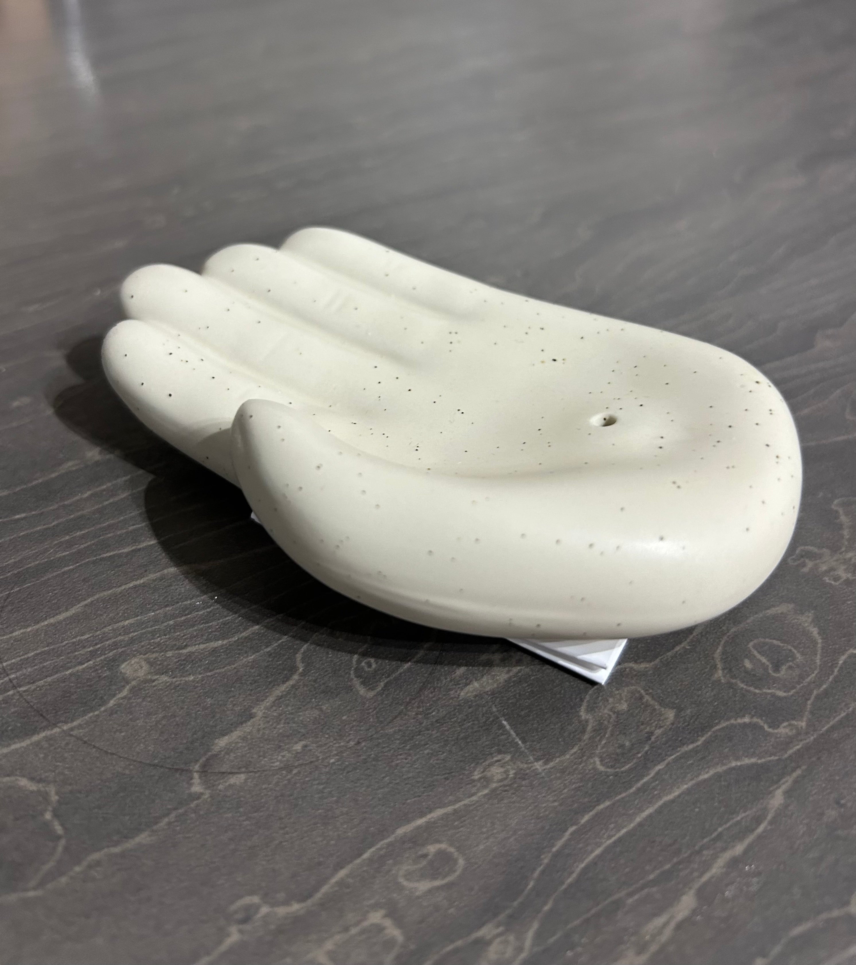 Hand Incense Holder 100% Stoneware