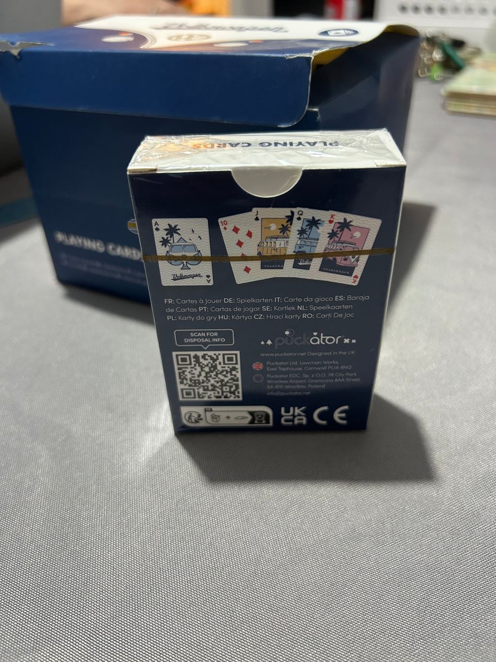 Volkswagen Campervan Playing Cards
