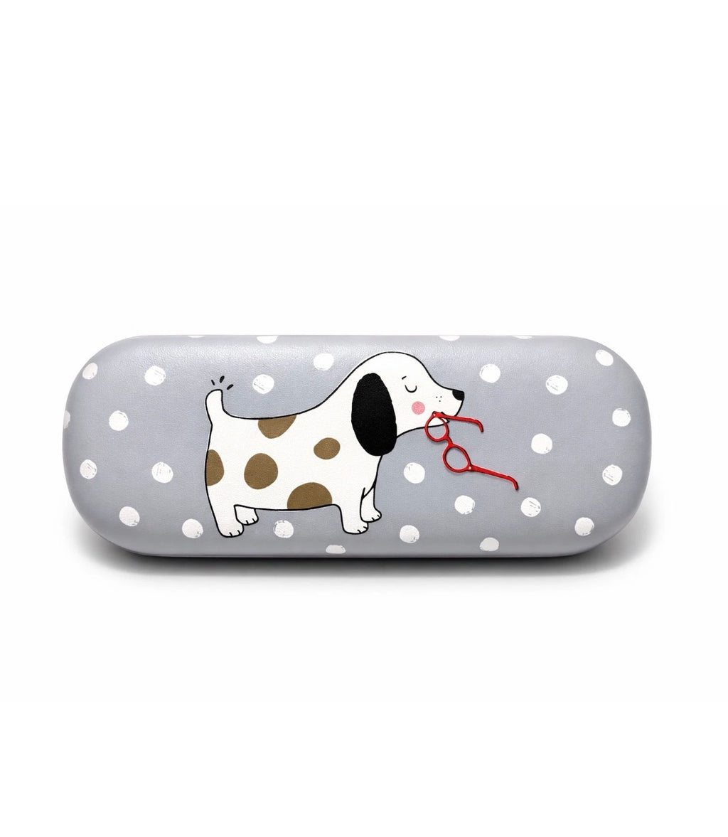 Sass & Belle Barney the Dog glasses Case - Grey