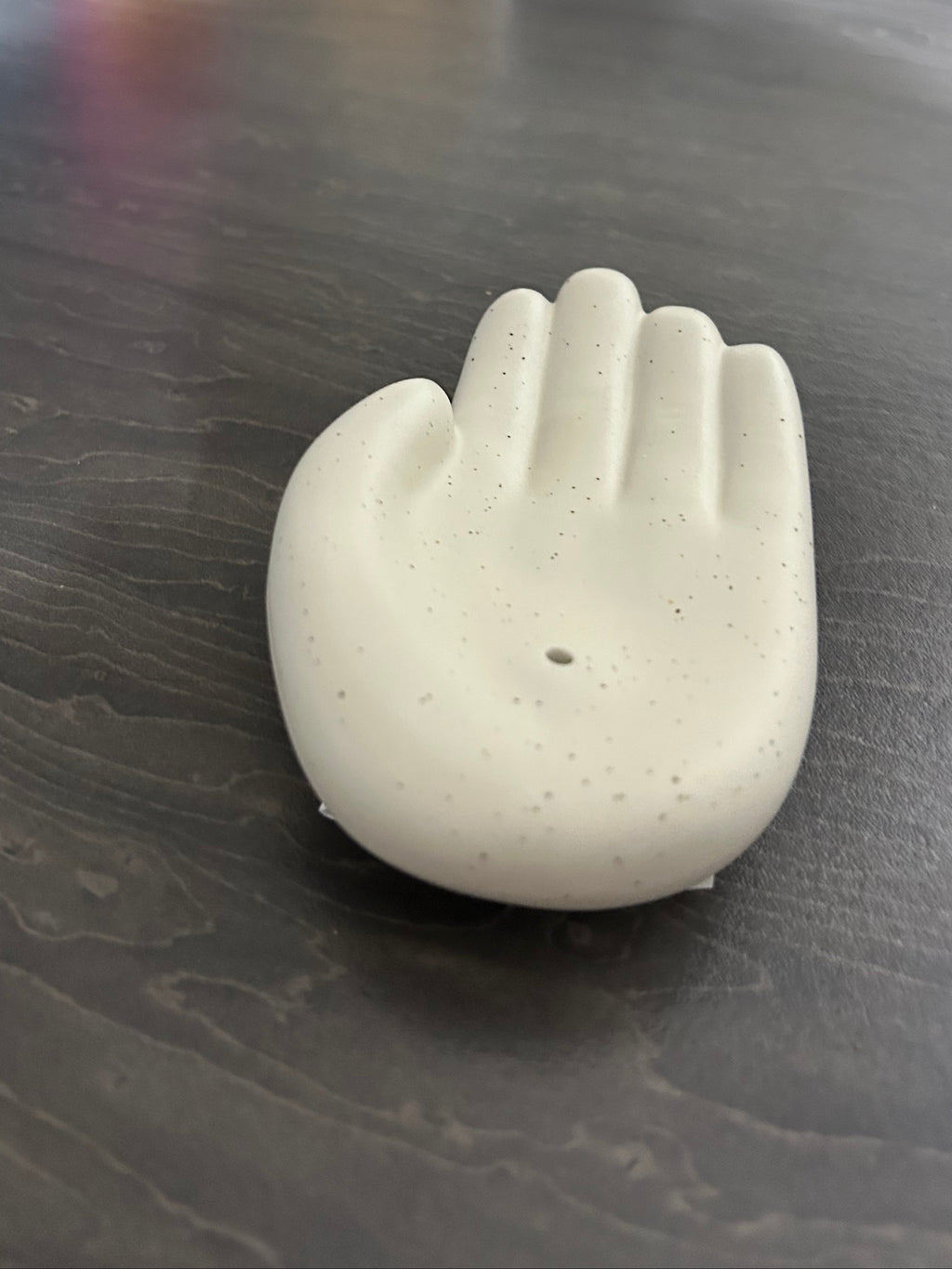 Hand Incense Holder 100% Stoneware