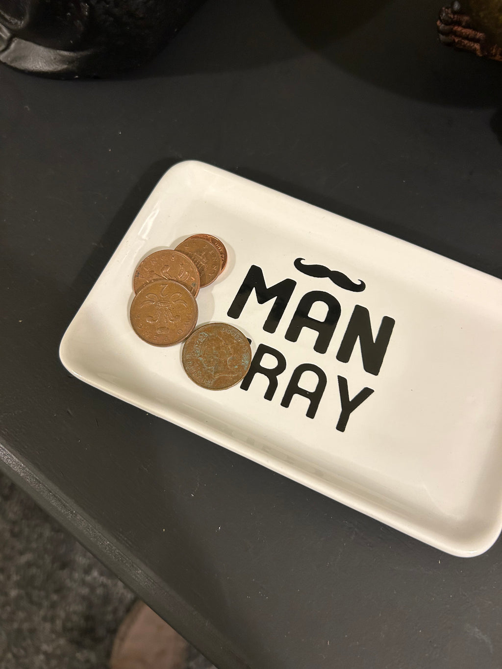 Funny "Man Tray" Novelty Dish