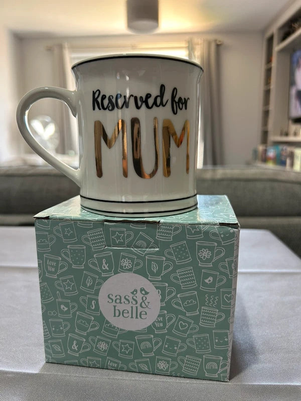 Reserved for Mum ceramic mug