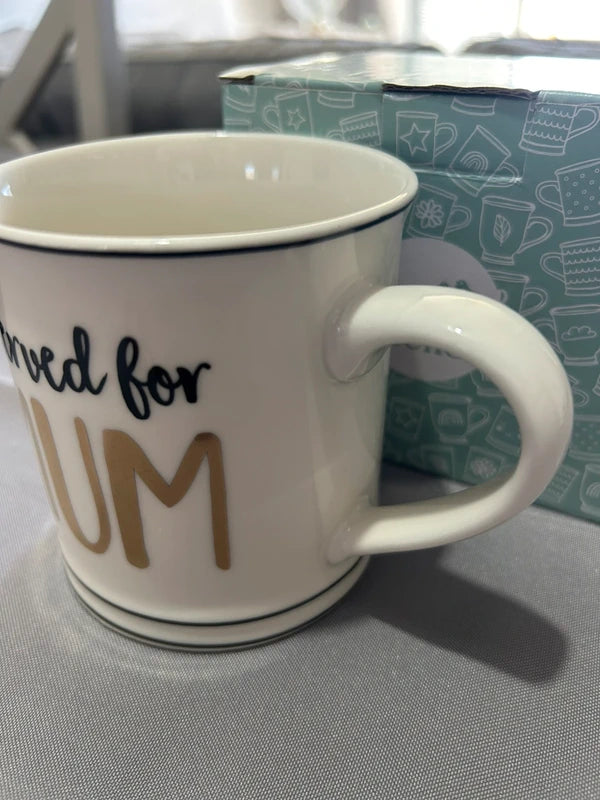 Reserved for Mum ceramic mug