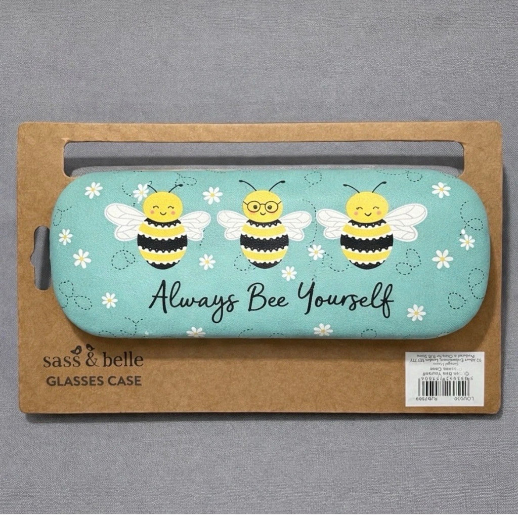 Sass & Belle Bee Happy Glasses Case
