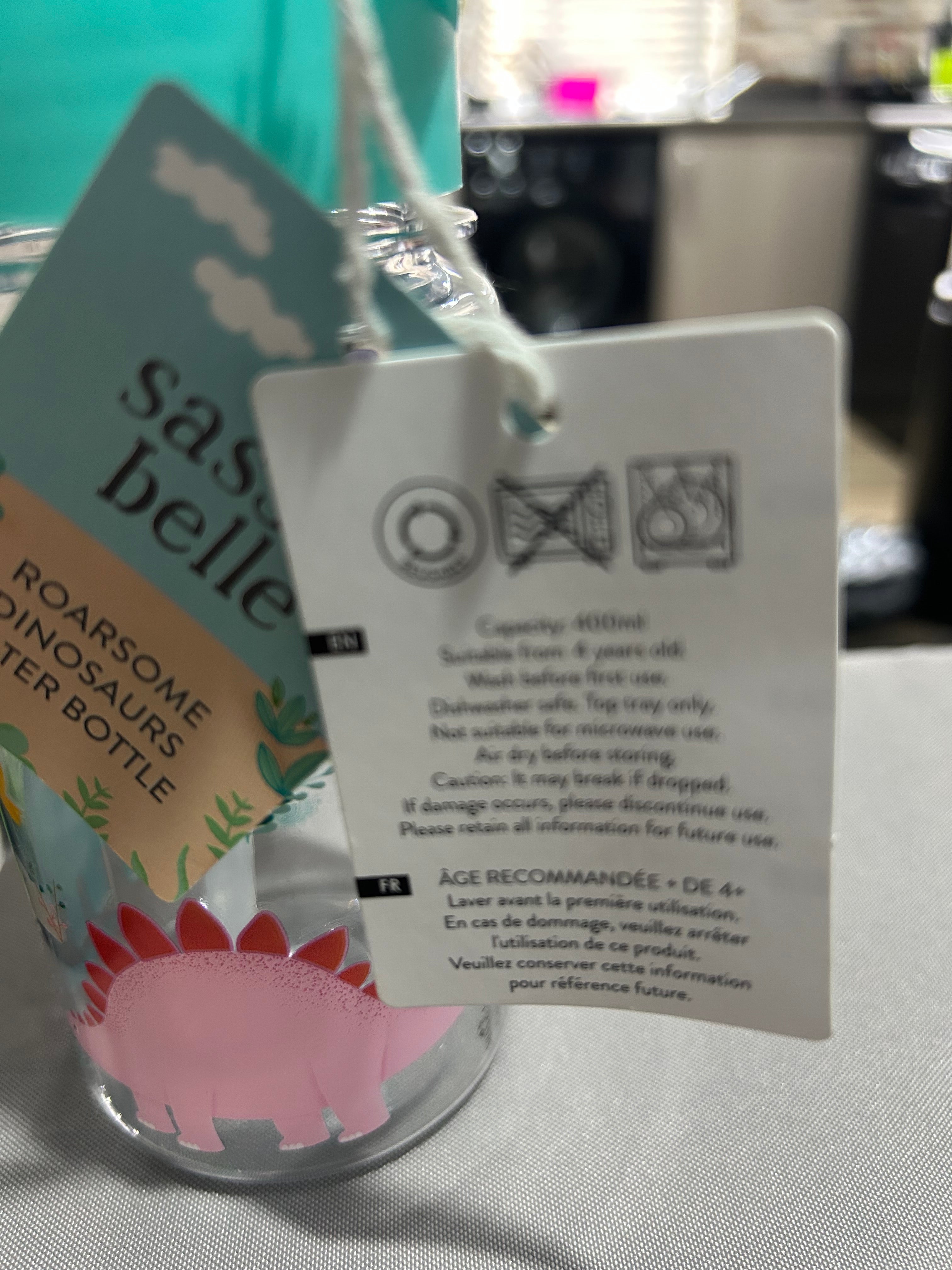 Sass & Belle Roarsome Dinosaurs Kids' Water Bottle