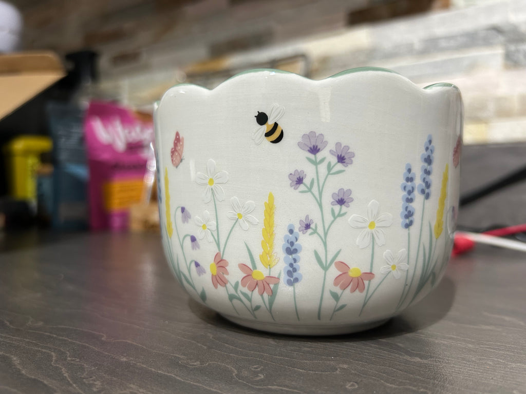 Sass & Belle Meadow Floral Planter