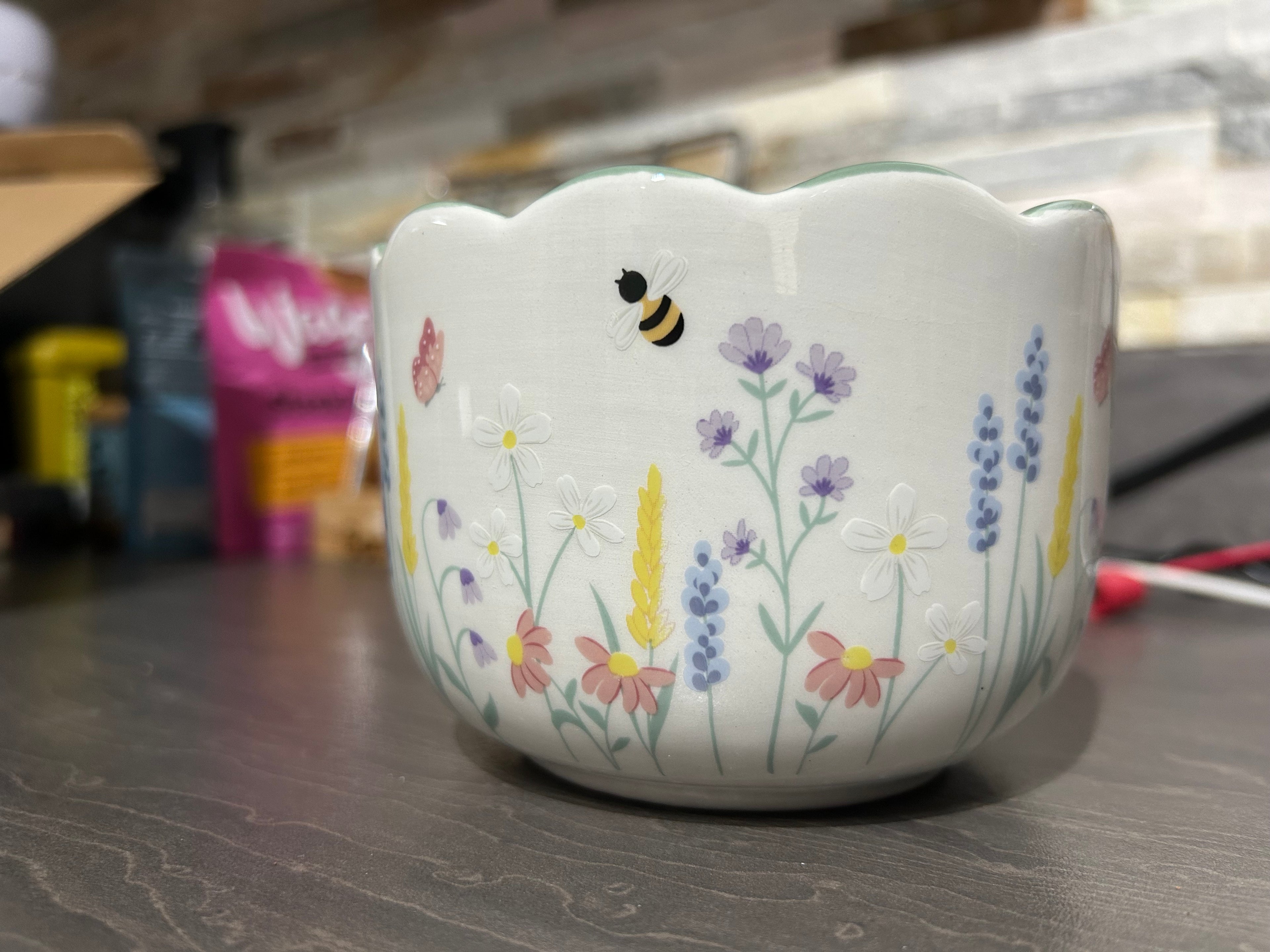 Sass & Belle Meadow Floral Planter