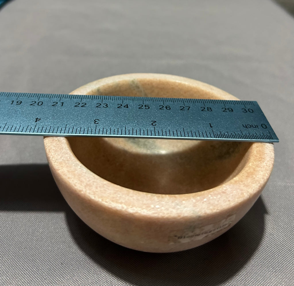 Bloomingville Zen Marble Serving Bowl L10 x H5 x W10 cm