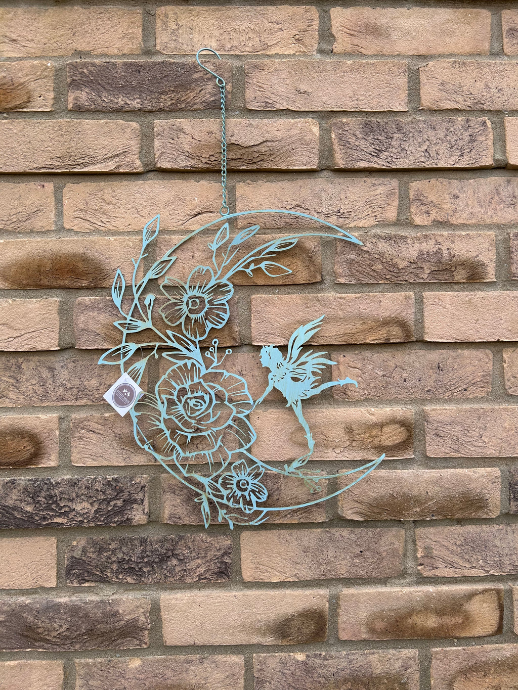 Fairy on Crescent Moon Hanger