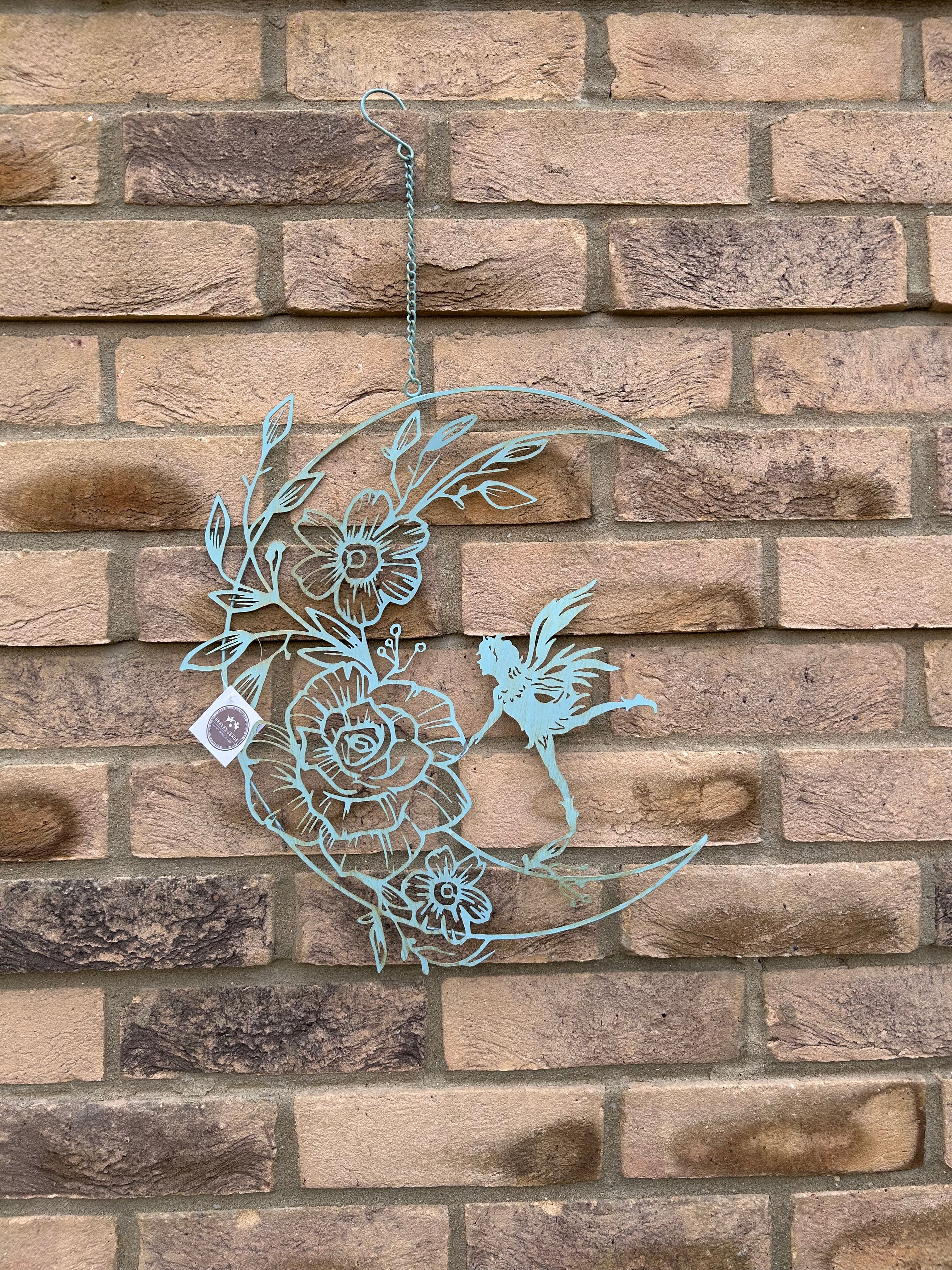 Fairy on Crescent Moon Hanger