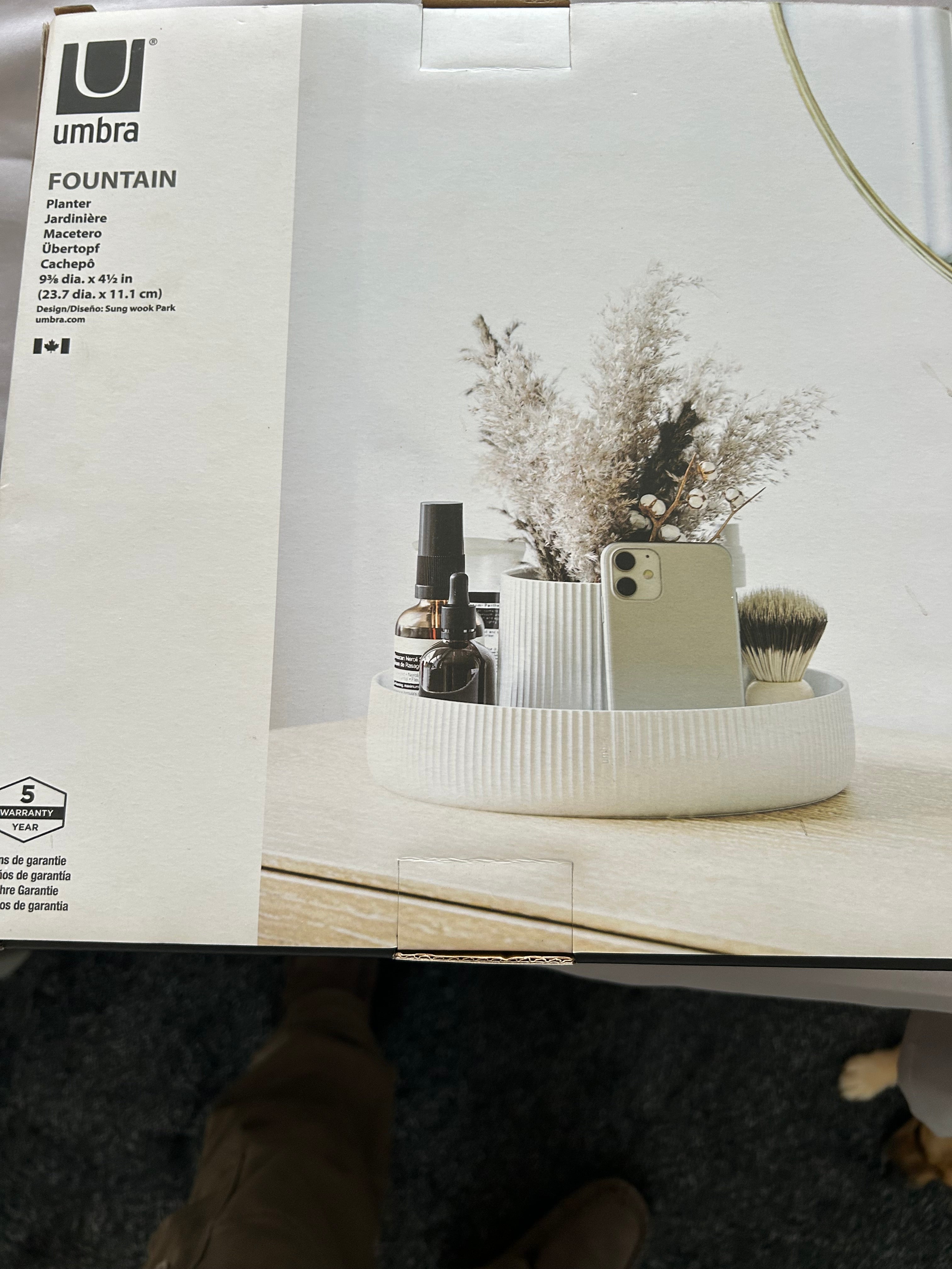 Umbra Fountain Indoor Plant Pot