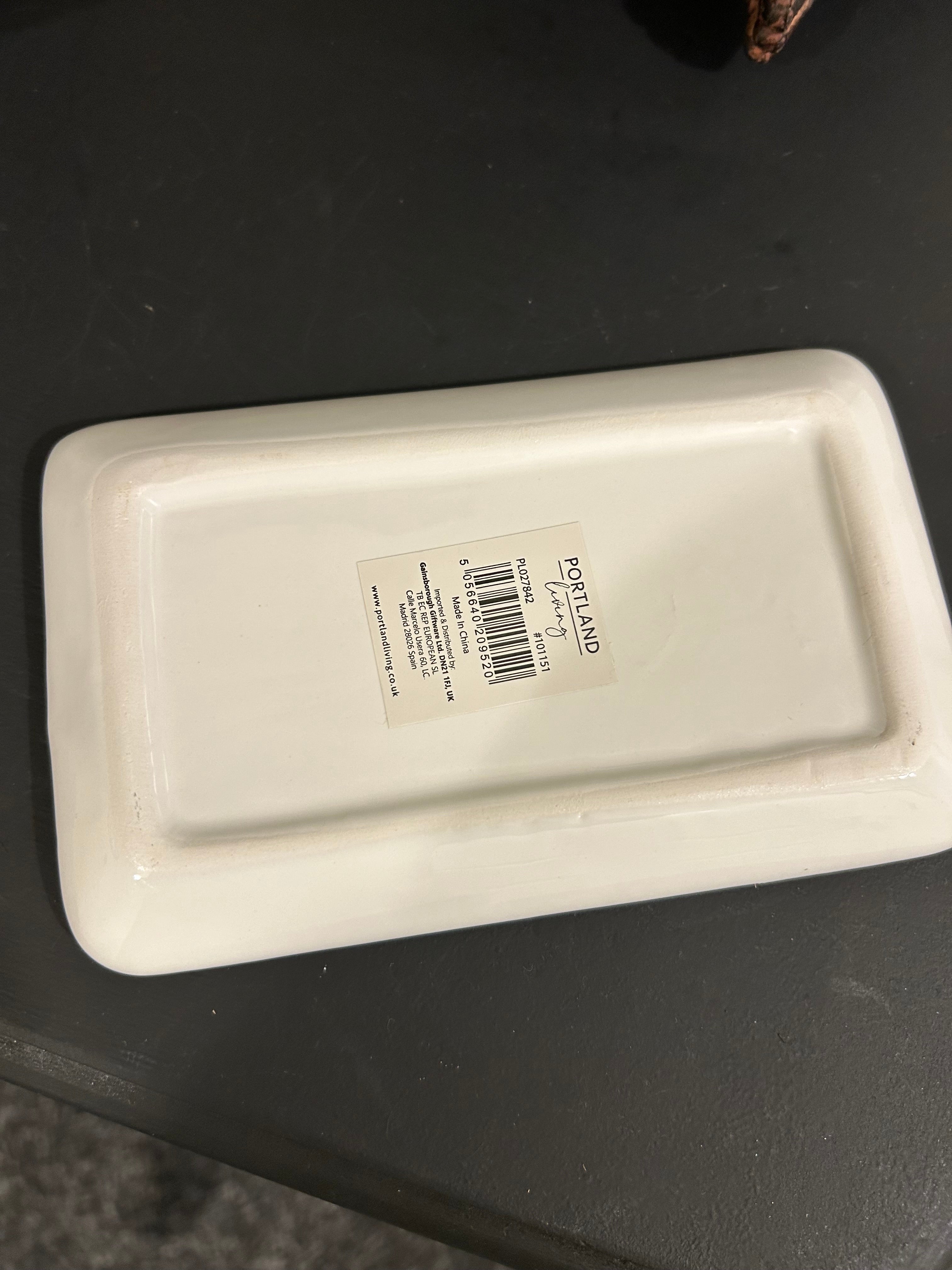 Funny "Man Tray" Novelty Dish