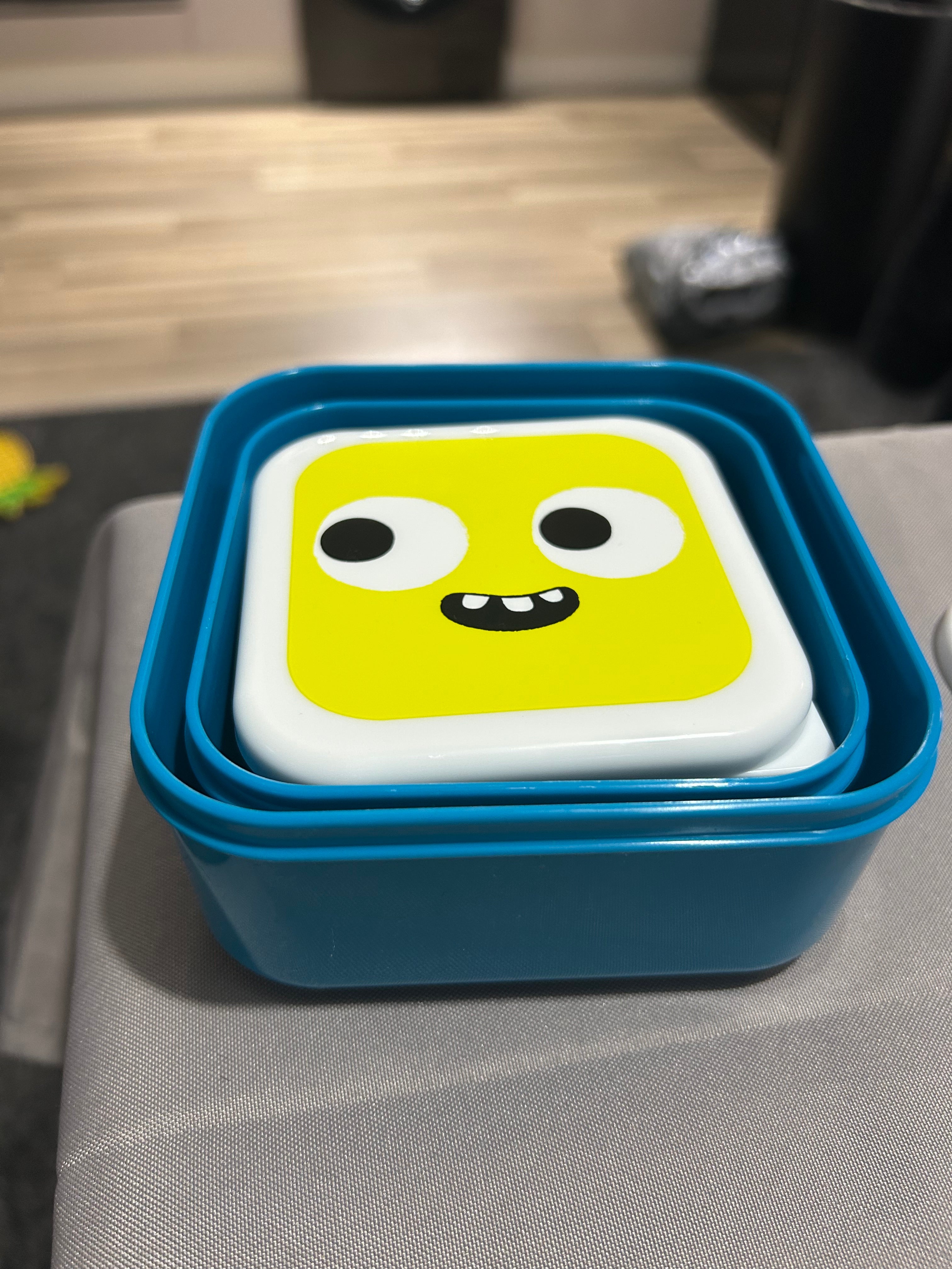 Sass & Belle Monster Lunch Boxes — Set of 3