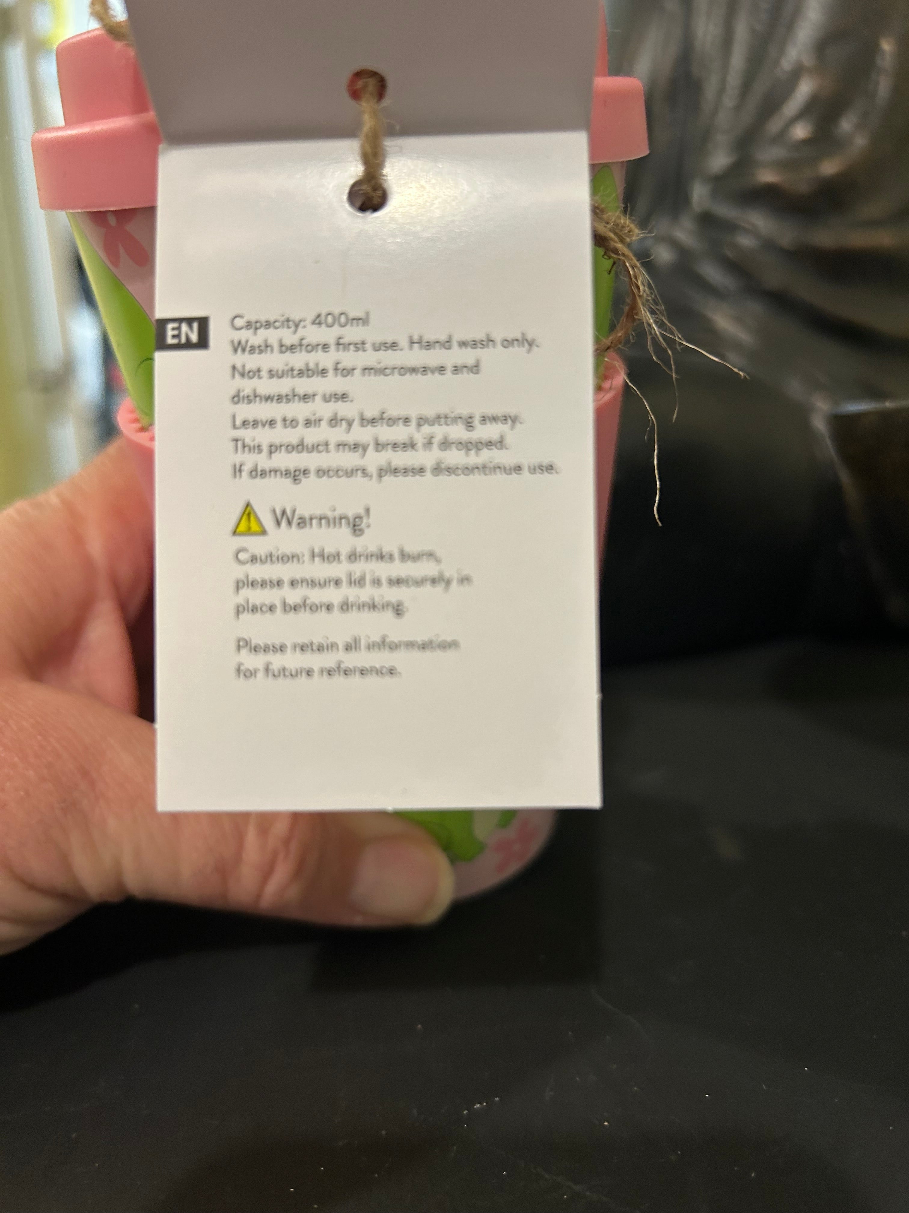 Sass & Belle Frog Travel Coffee Cup