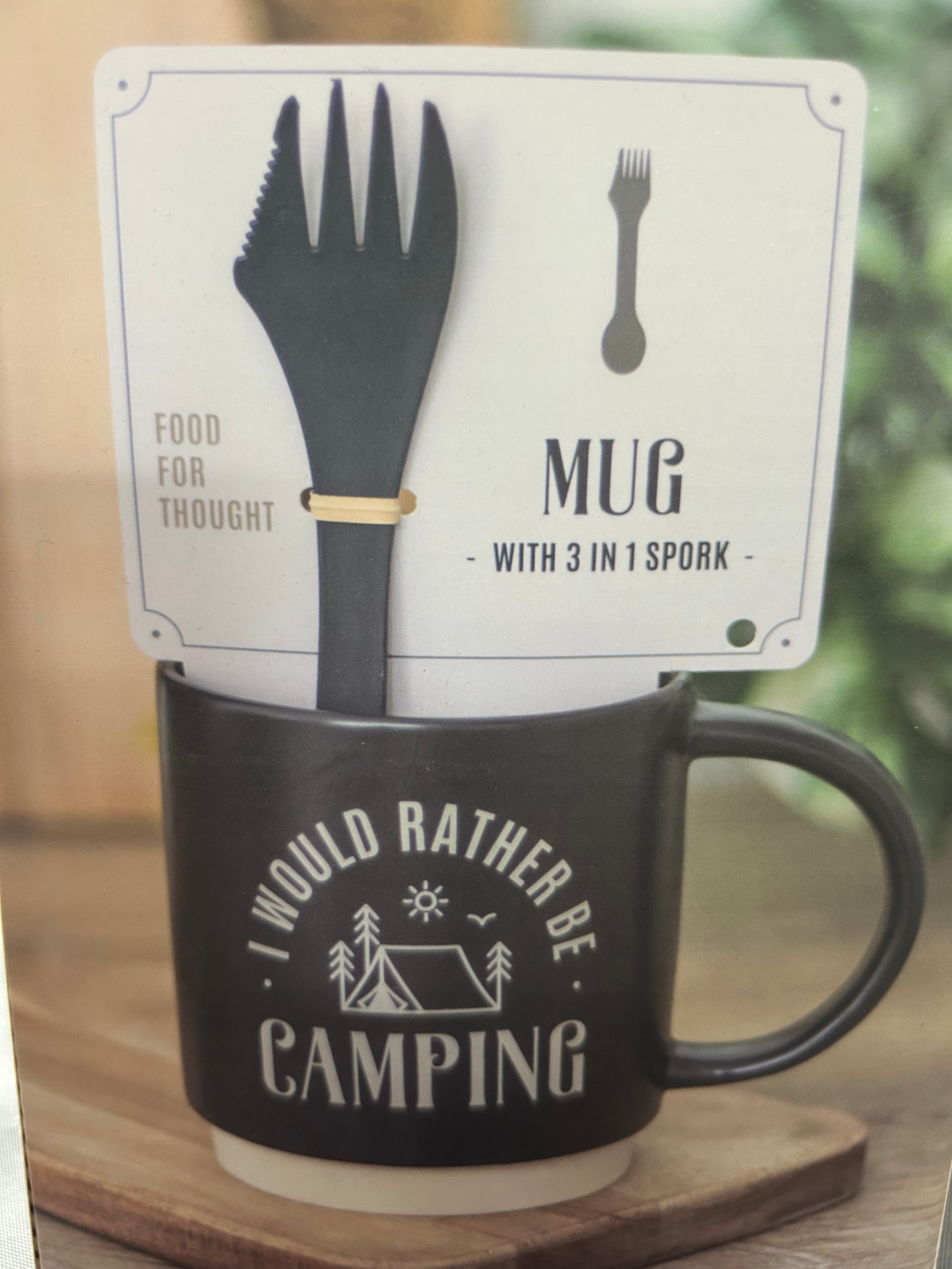 I would rather be Camping Inc 3-1 Utensil