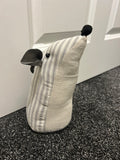 Mouse Striped Door Stop 26cm