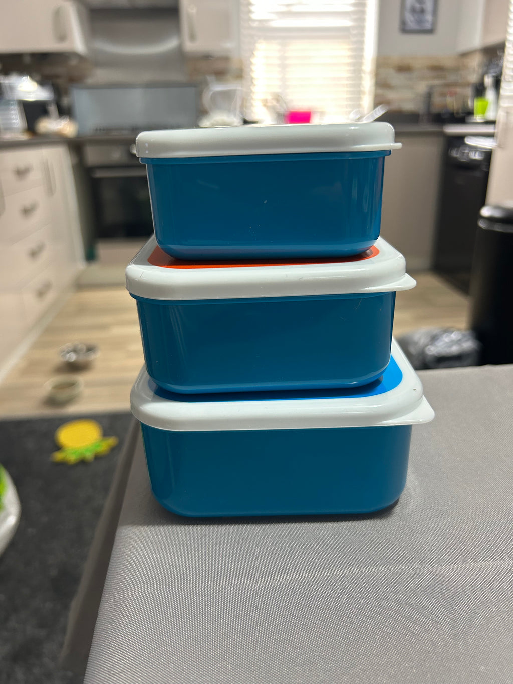 Sass & Belle Monster Lunch Boxes — Set of 3