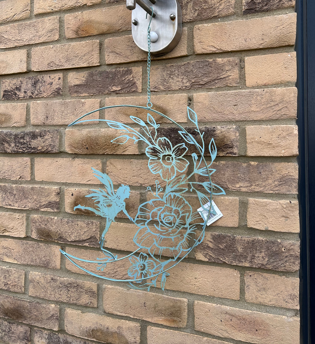 Fairy on Crescent Moon Hanger