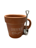 Gardener of the Year Pot Mug & Shovel Spoon
