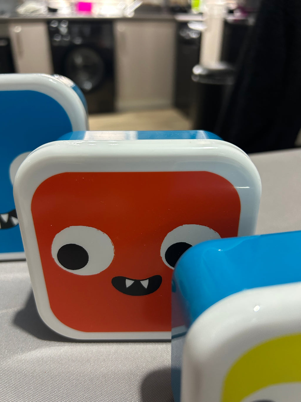 Sass & Belle Monster Lunch Boxes — Set of 3