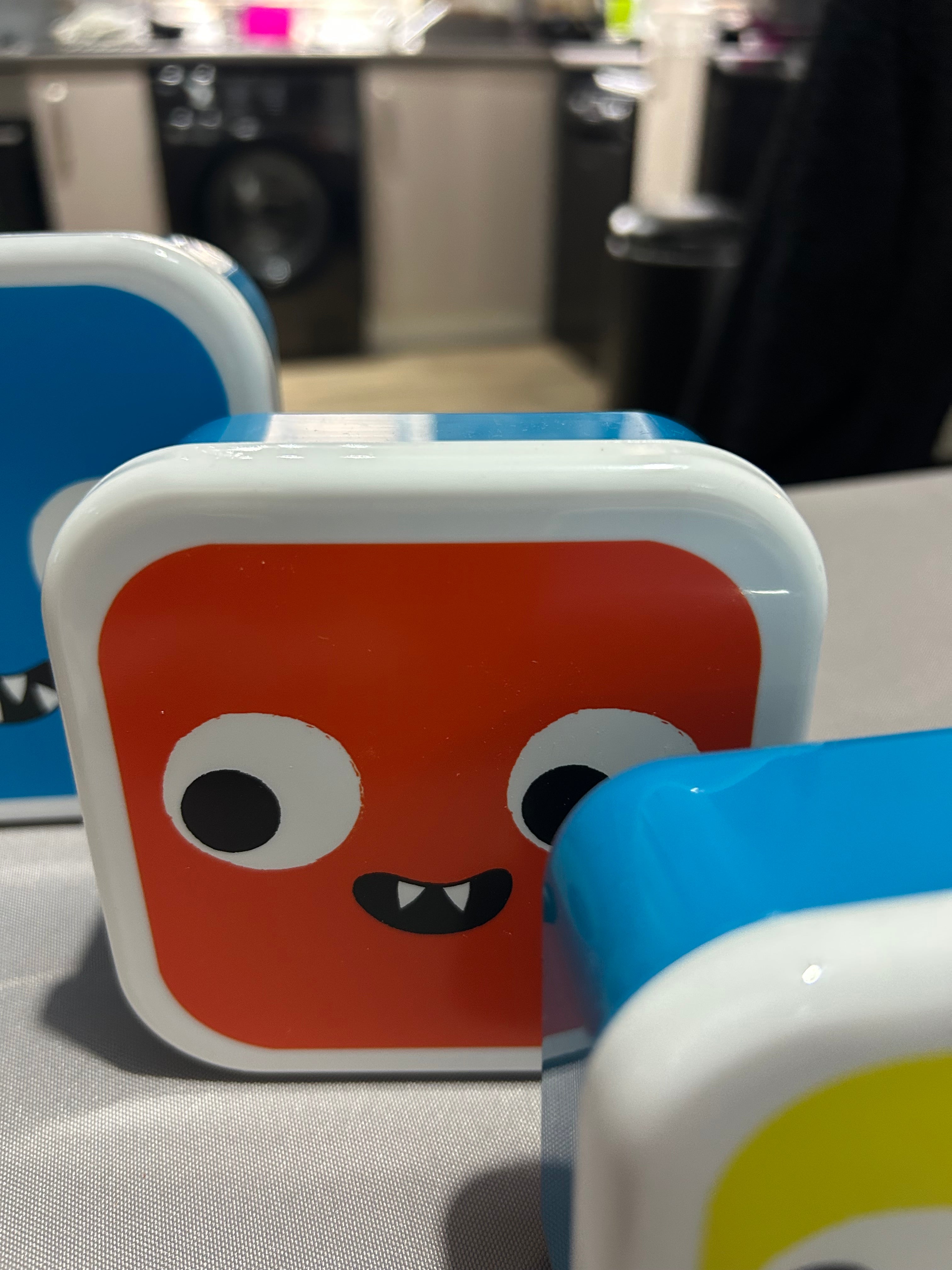 Sass & Belle Monster Lunch Boxes — Set of 3