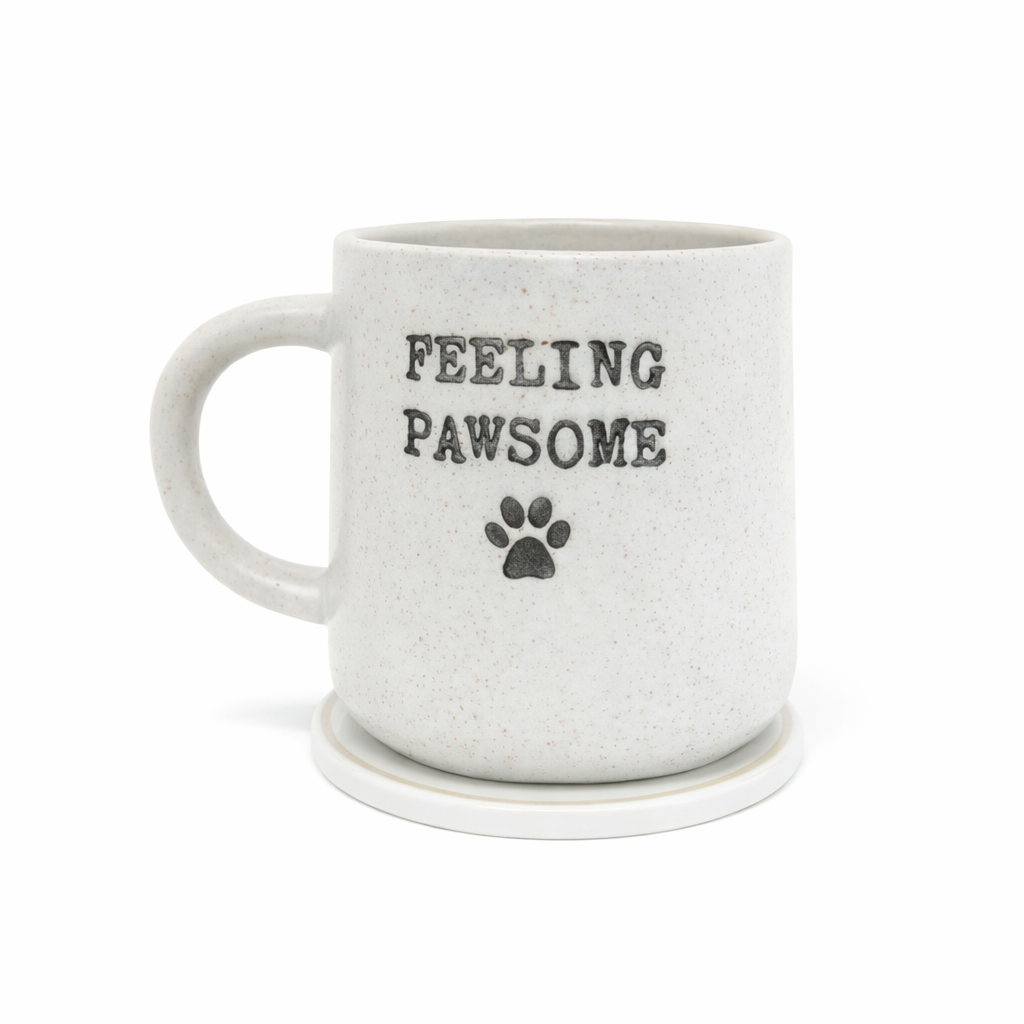 Feeling Pawsome Pet Lover Mug 360ml