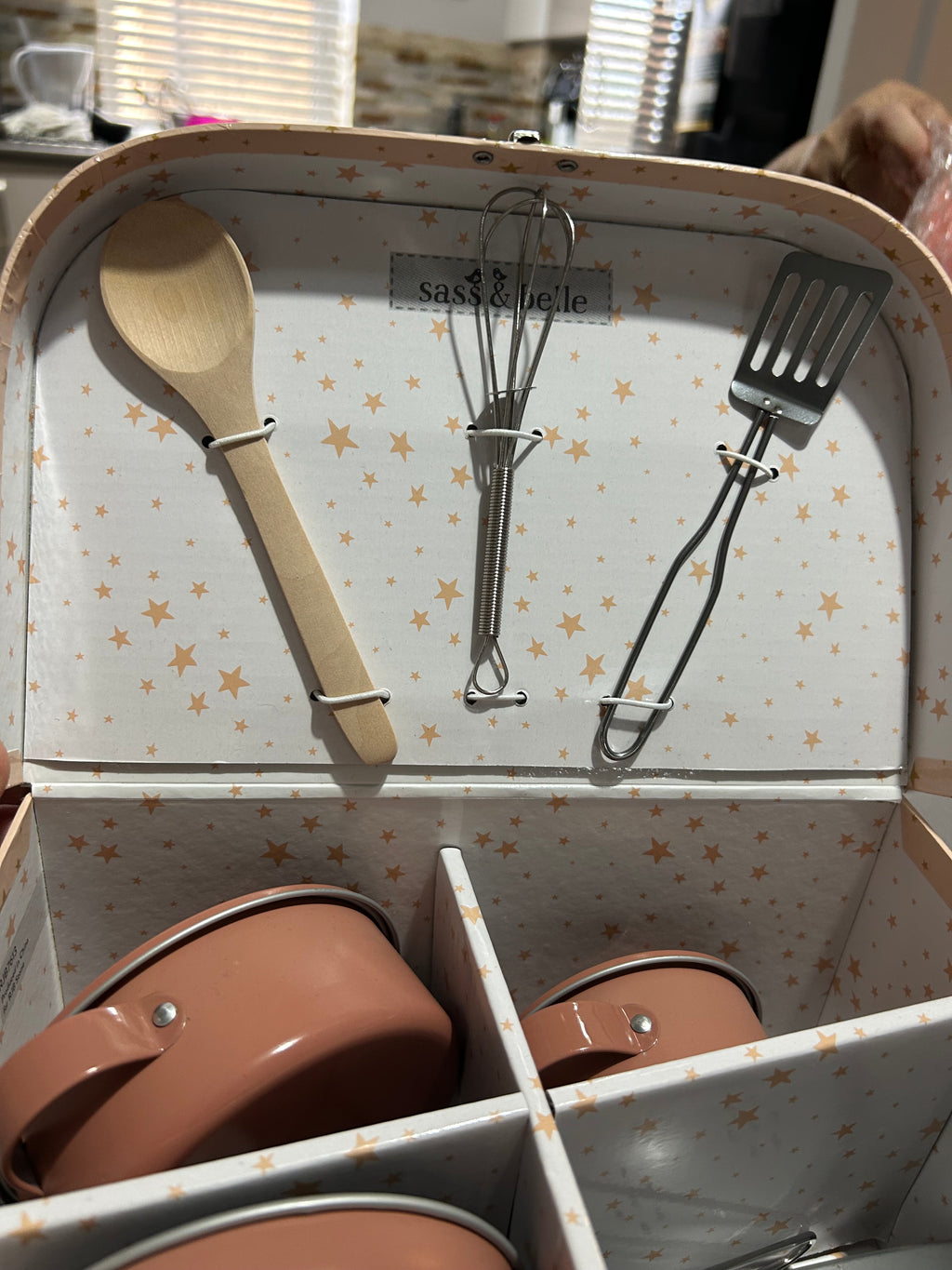 Sass & Belle Scattered Stars Kids Pretend Kitchen Set