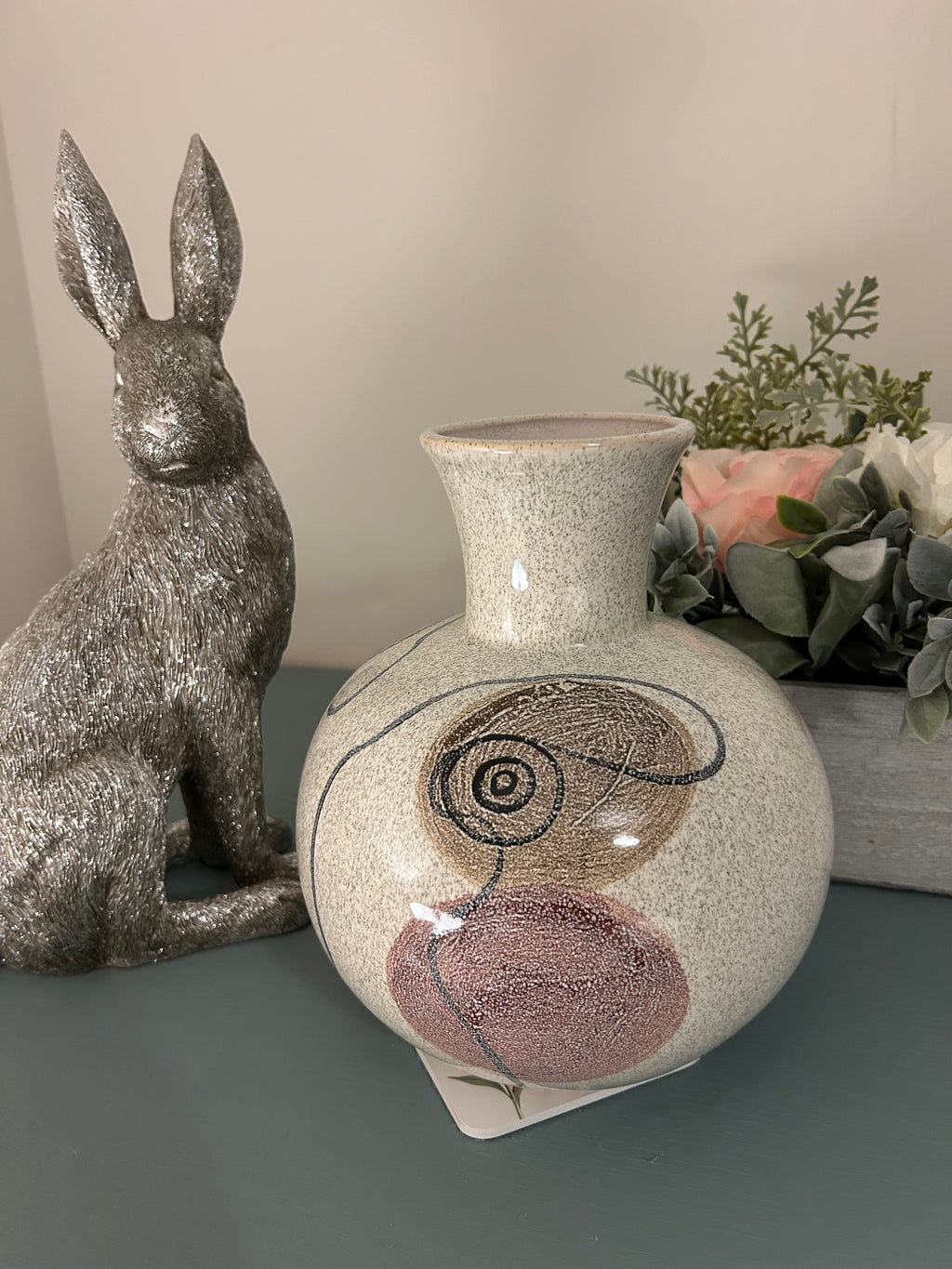 Bloomingville Irini Deco Stoneware Vase