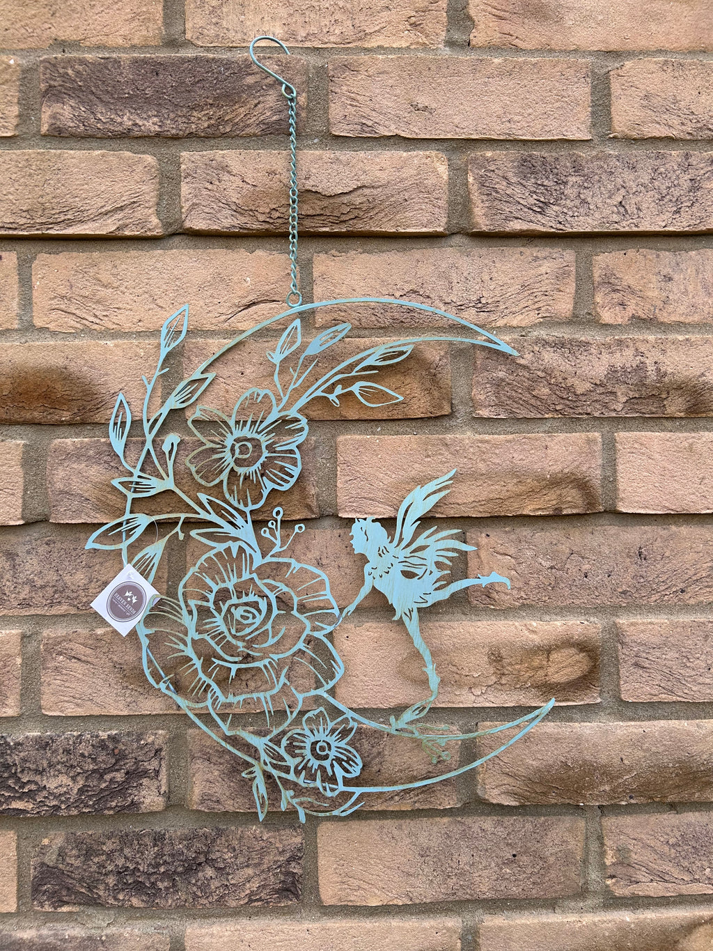 Fairy on Crescent Moon Hanger