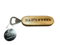 Funny "Dad's Beer" Wooden Bottle Opener