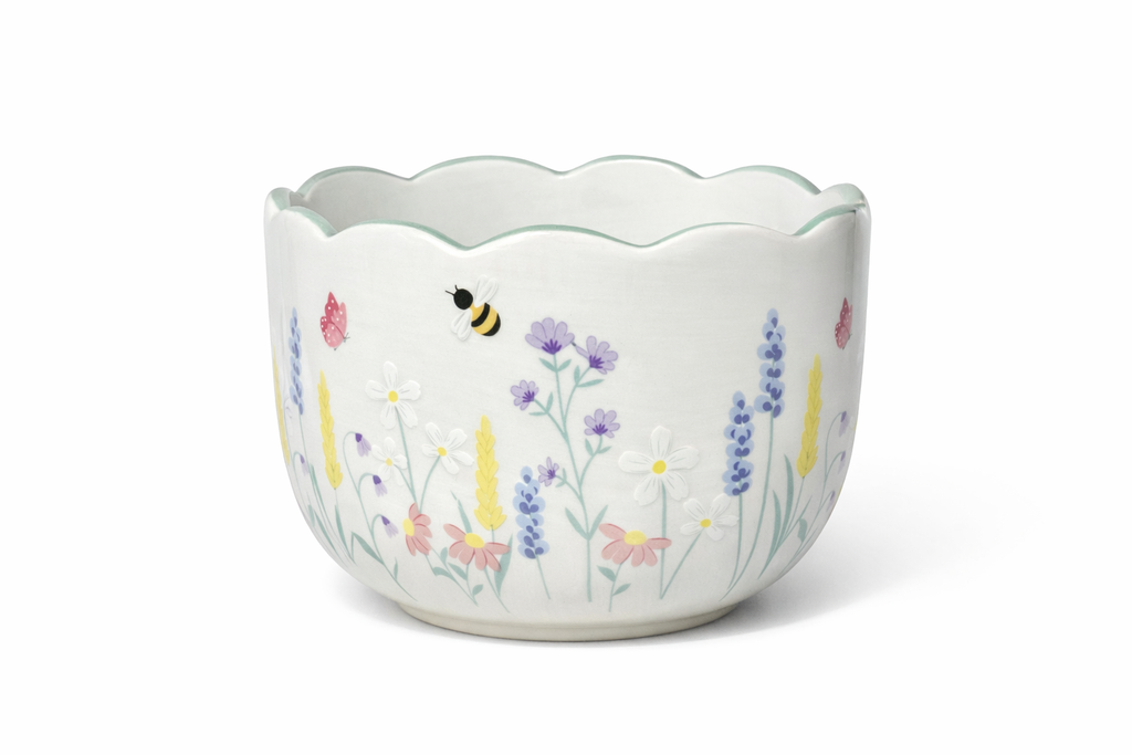 Sass & Belle Meadow Floral Planter