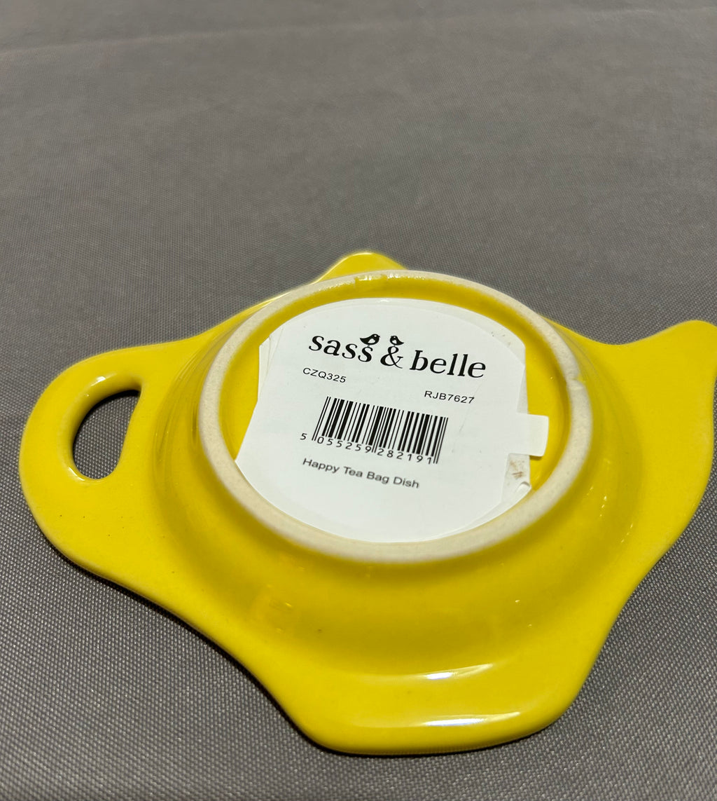 Sass & Belle Happy Tea Bag Dish
