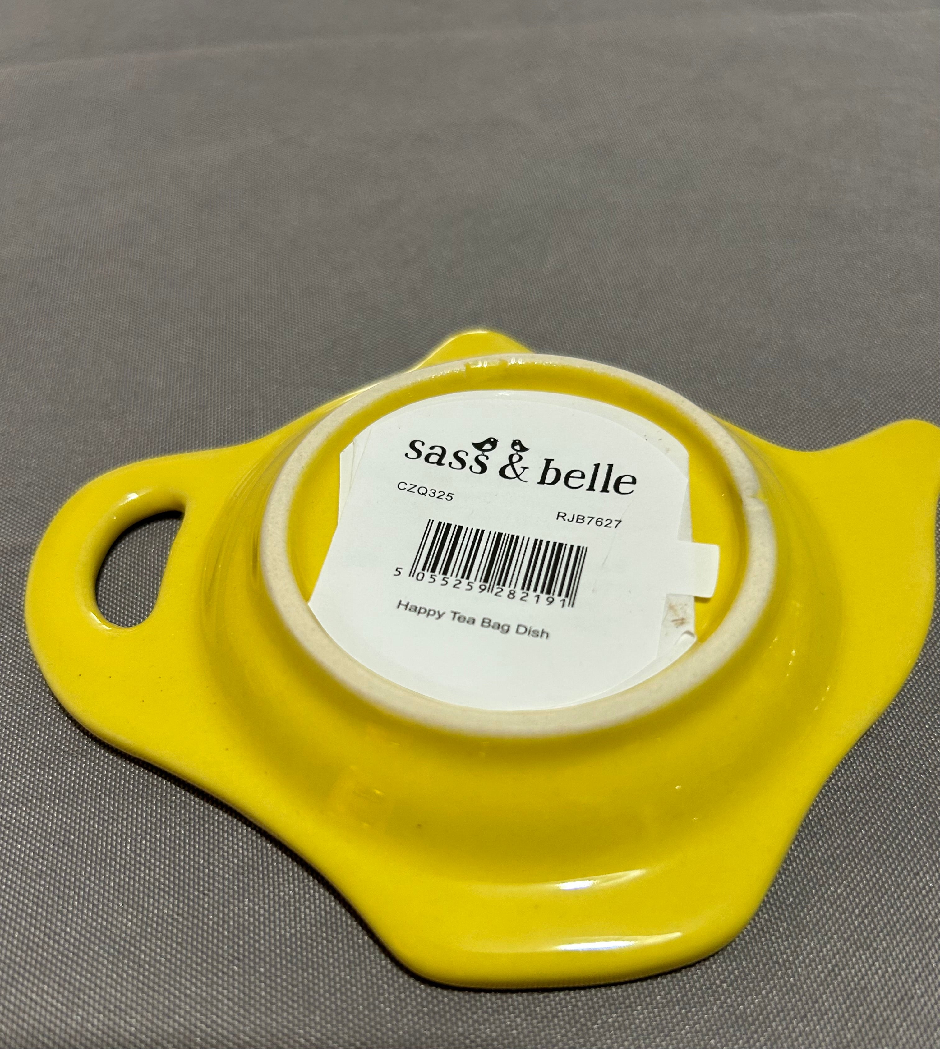 Sass & Belle Happy Tea Bag Dish
