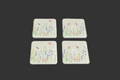 Sass & Belle Meadow Floral Coasters Set of 4