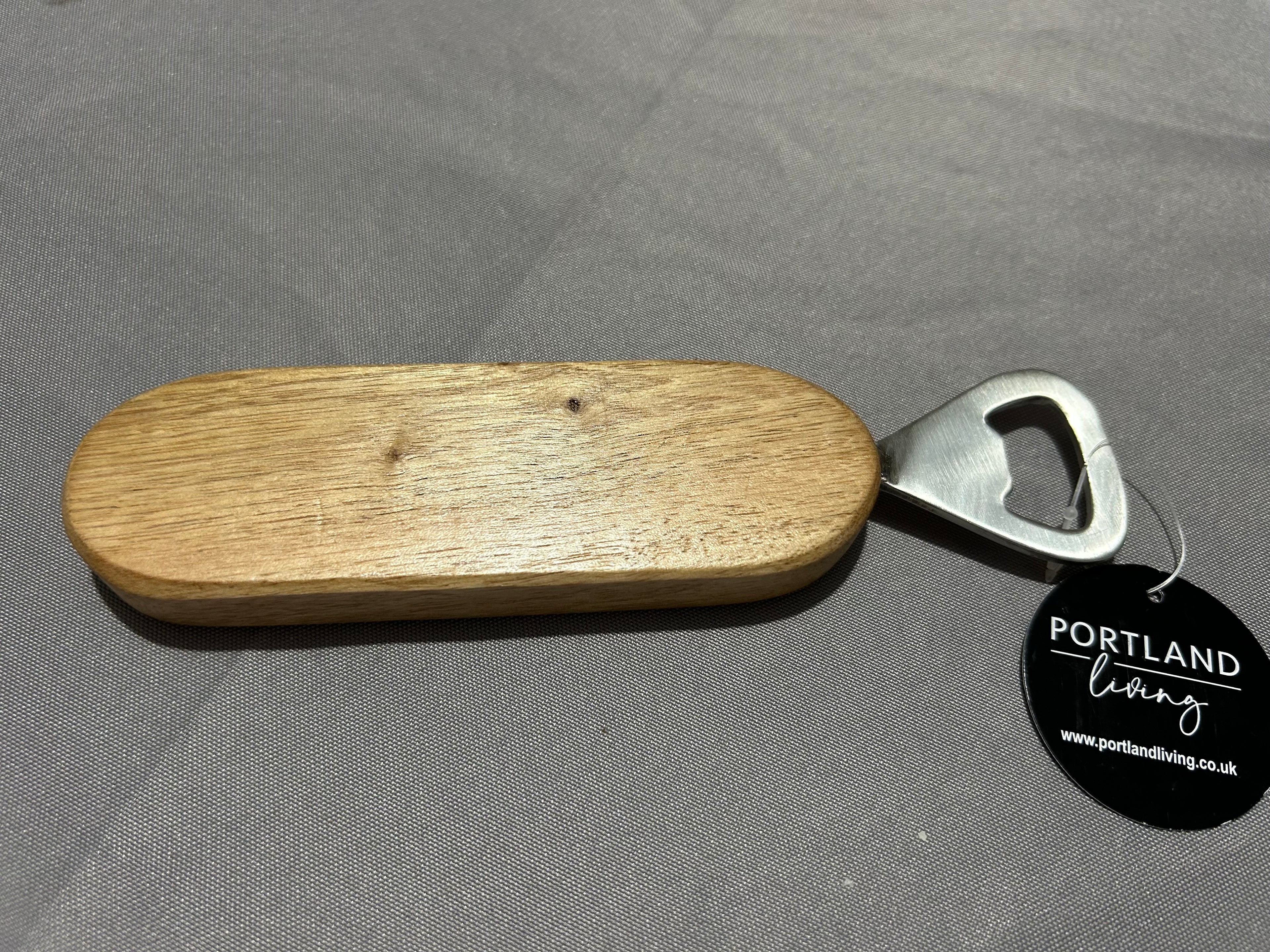 Funny "Dad's Beer" Wooden Bottle Opener