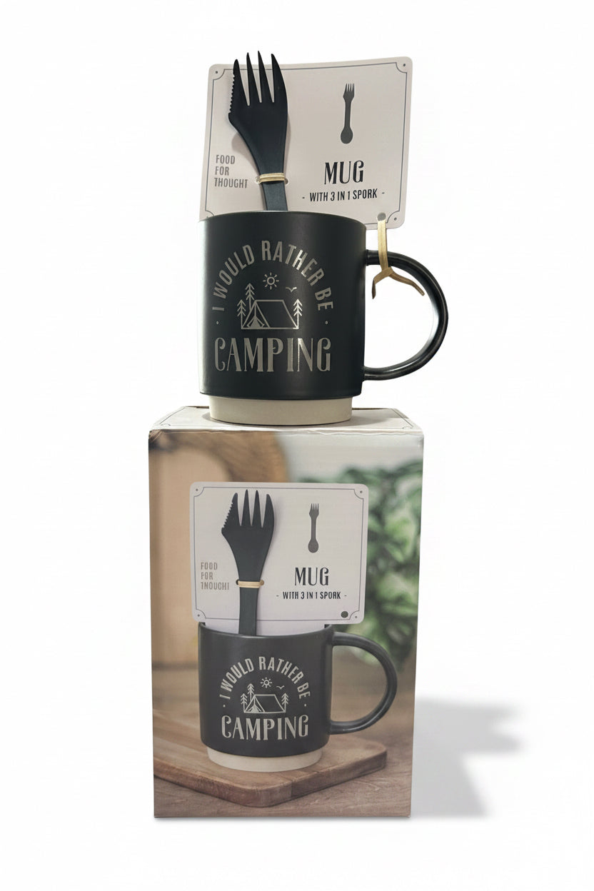 I would rather be Camping Inc 3-1 Utensil