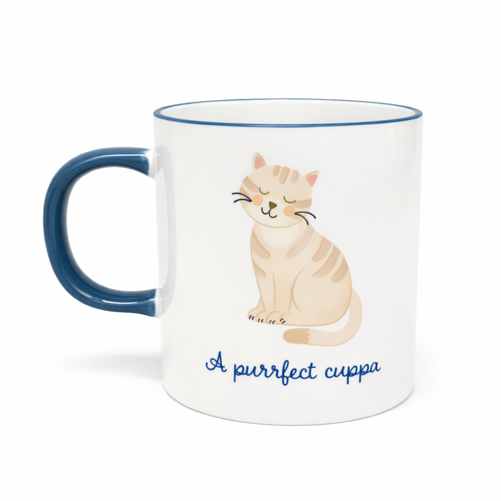 Sass & Belle Purrfect Cuppa Cat Mug Cup