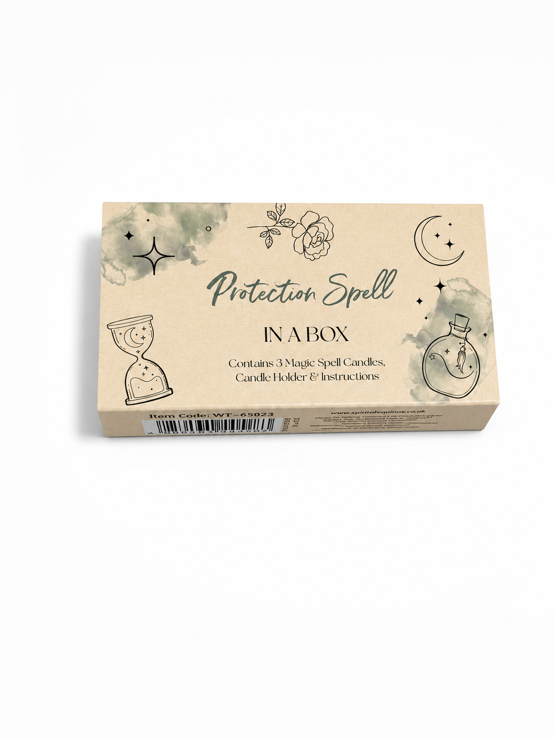 Magic protection spell in a box