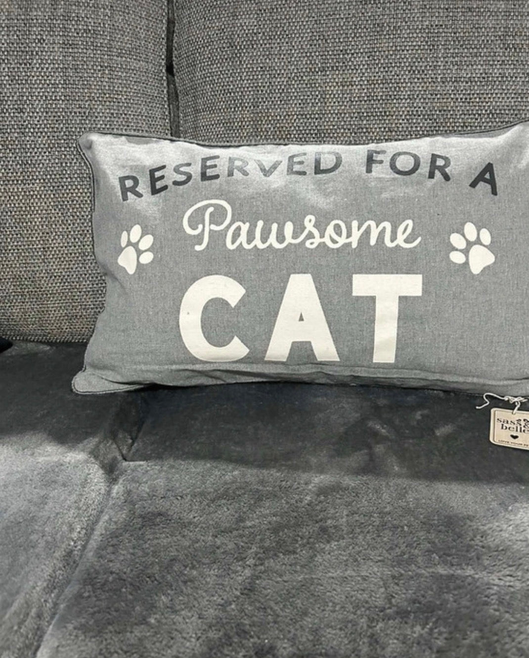 Sass & Belle reserved for the cat cushion 30 × 50 cm