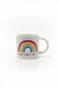 Sass & Belle Rainbow 'Good Vibes Only' Coffee Mug Ceramic