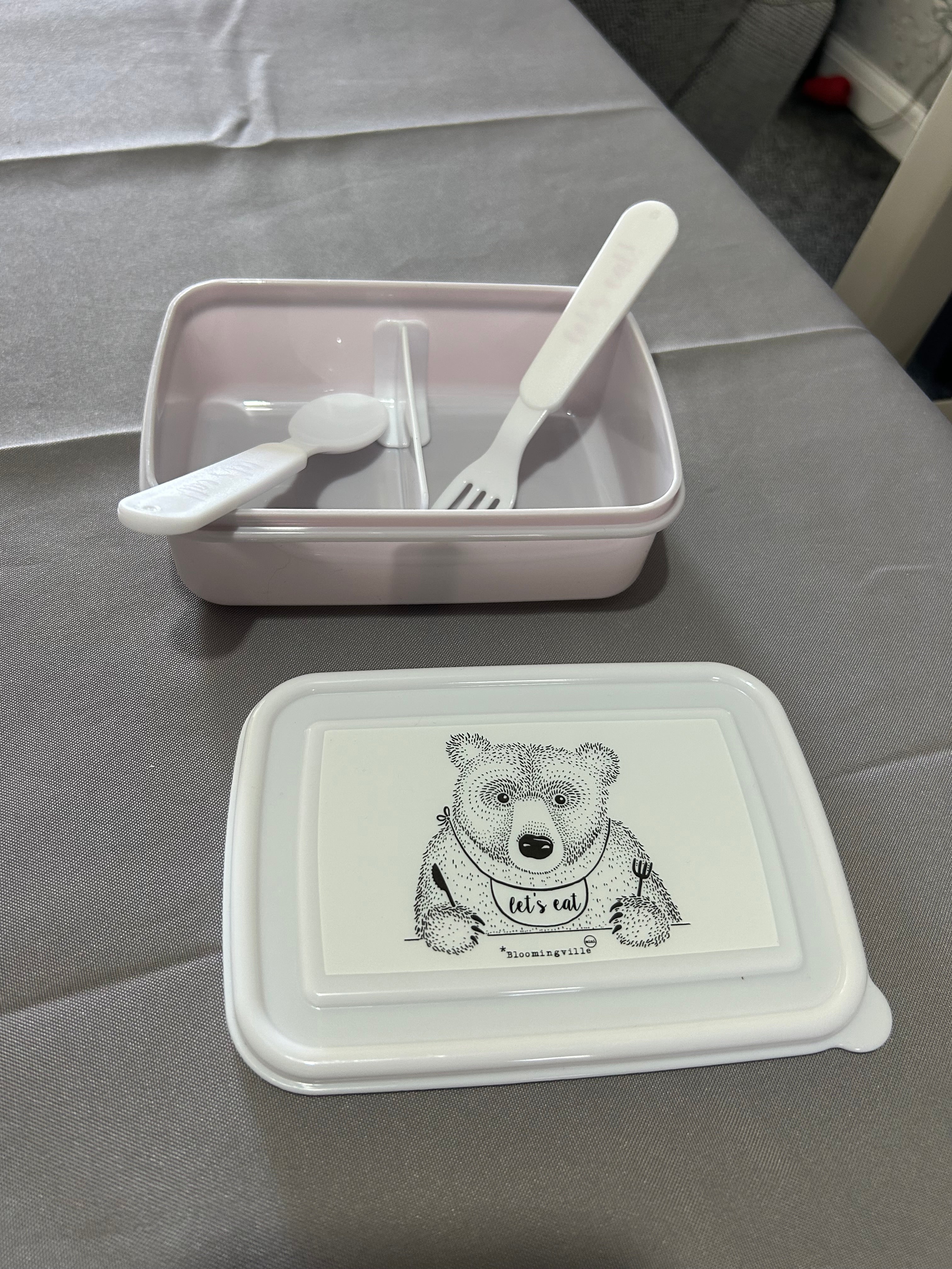 Bloomingville Bear Lunch Box for Kids