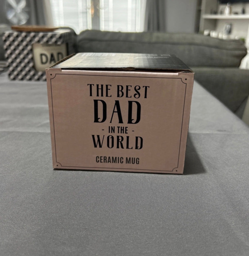 Best Dad in the World Ceramic Mug