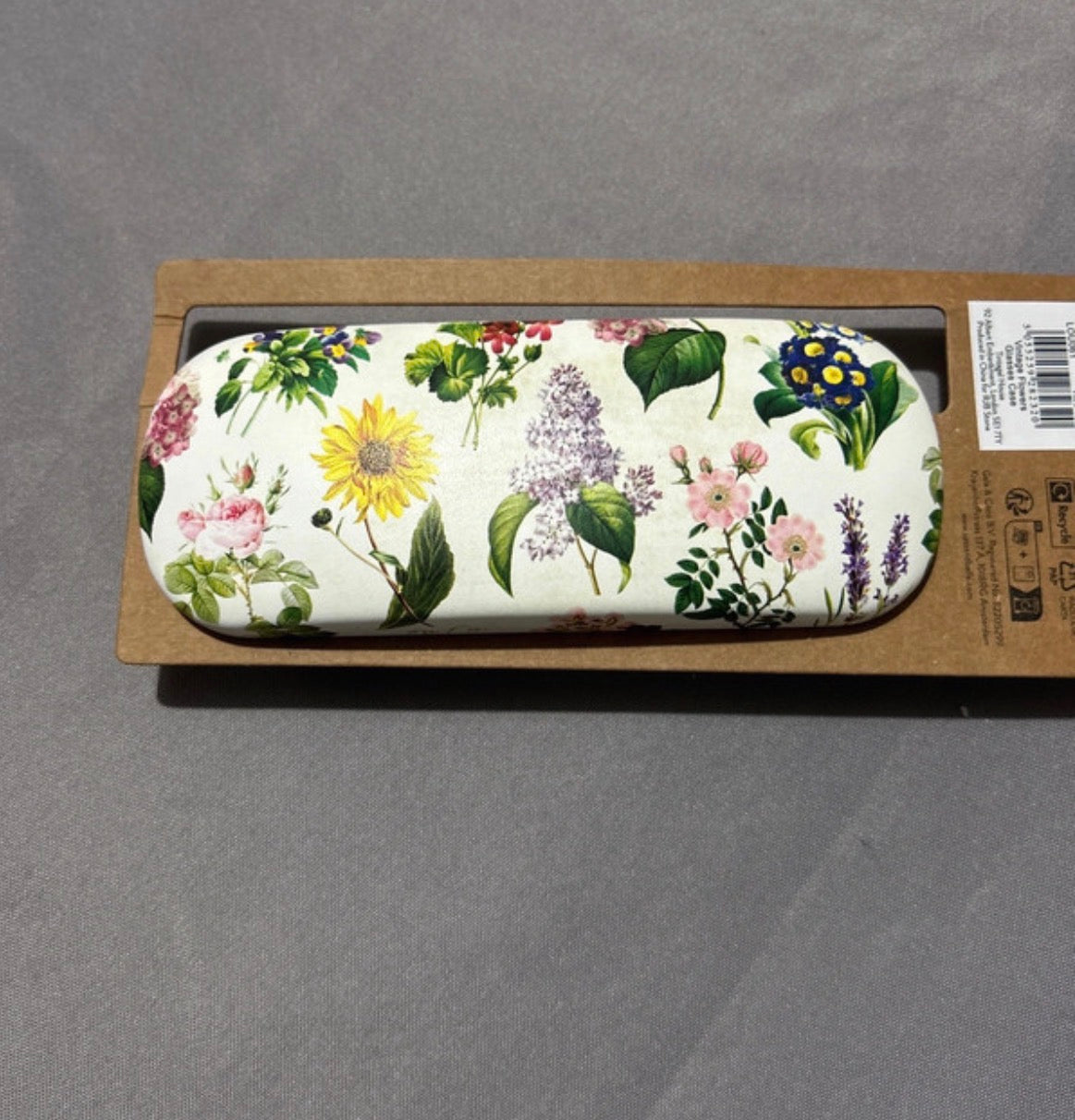 Sass & Belle Vintage Flowers Glasses case