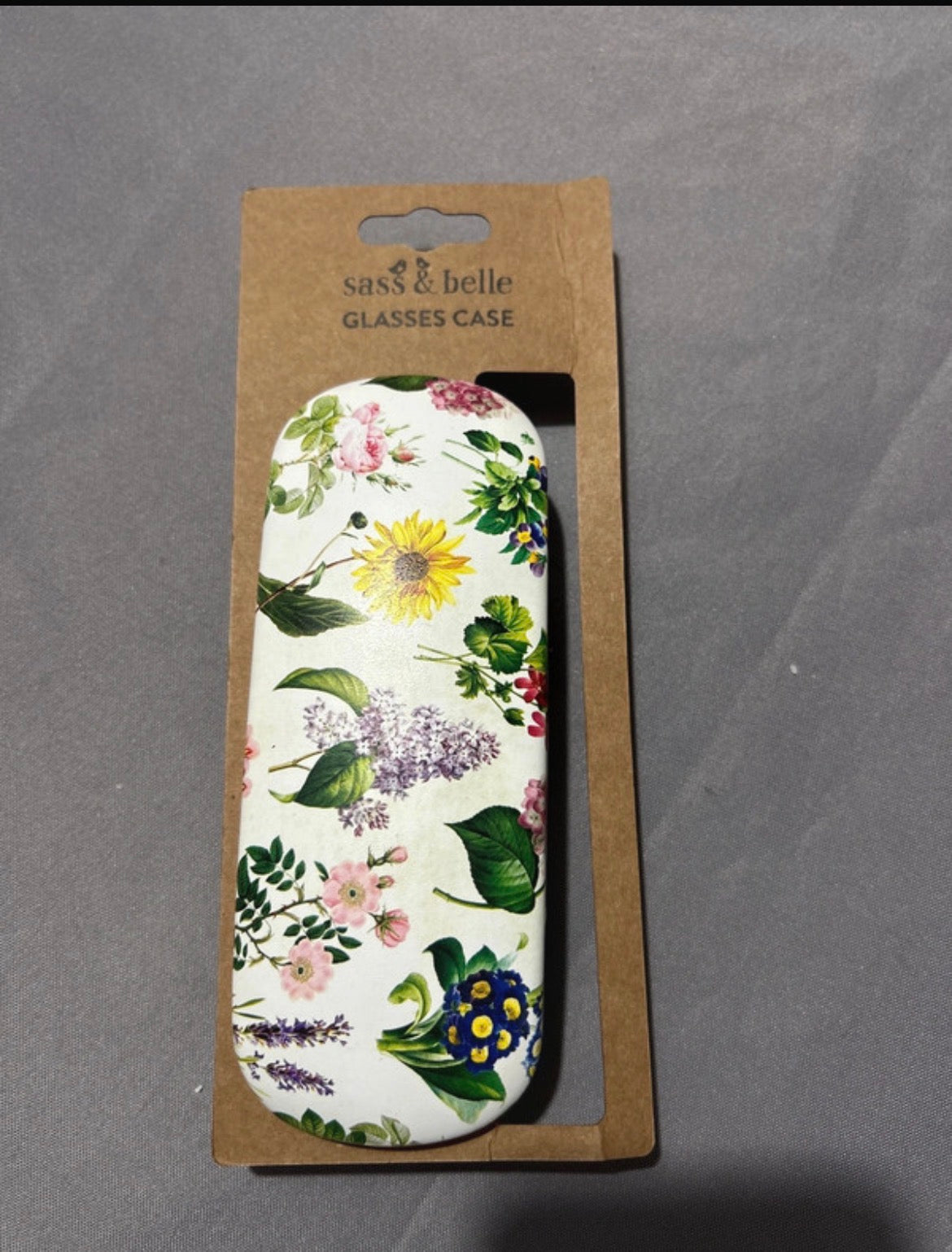 Sass & Belle Vintage Flowers Glasses case
