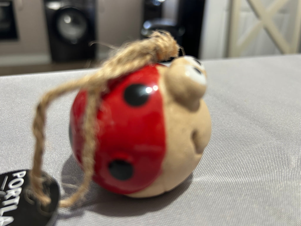 Ceramic Hanging Ladybug Portland Living 5.5cm