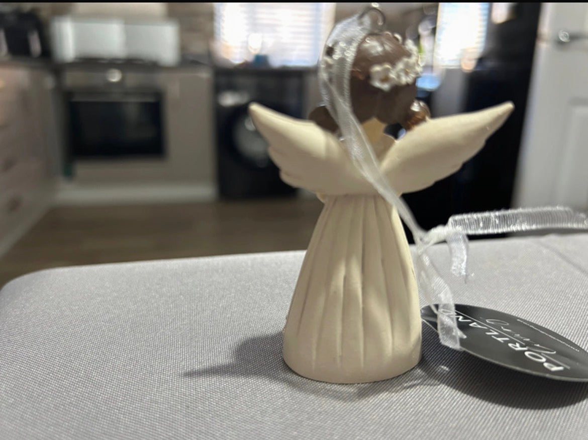 Portland Living Gold Heart Angel 8.5cm