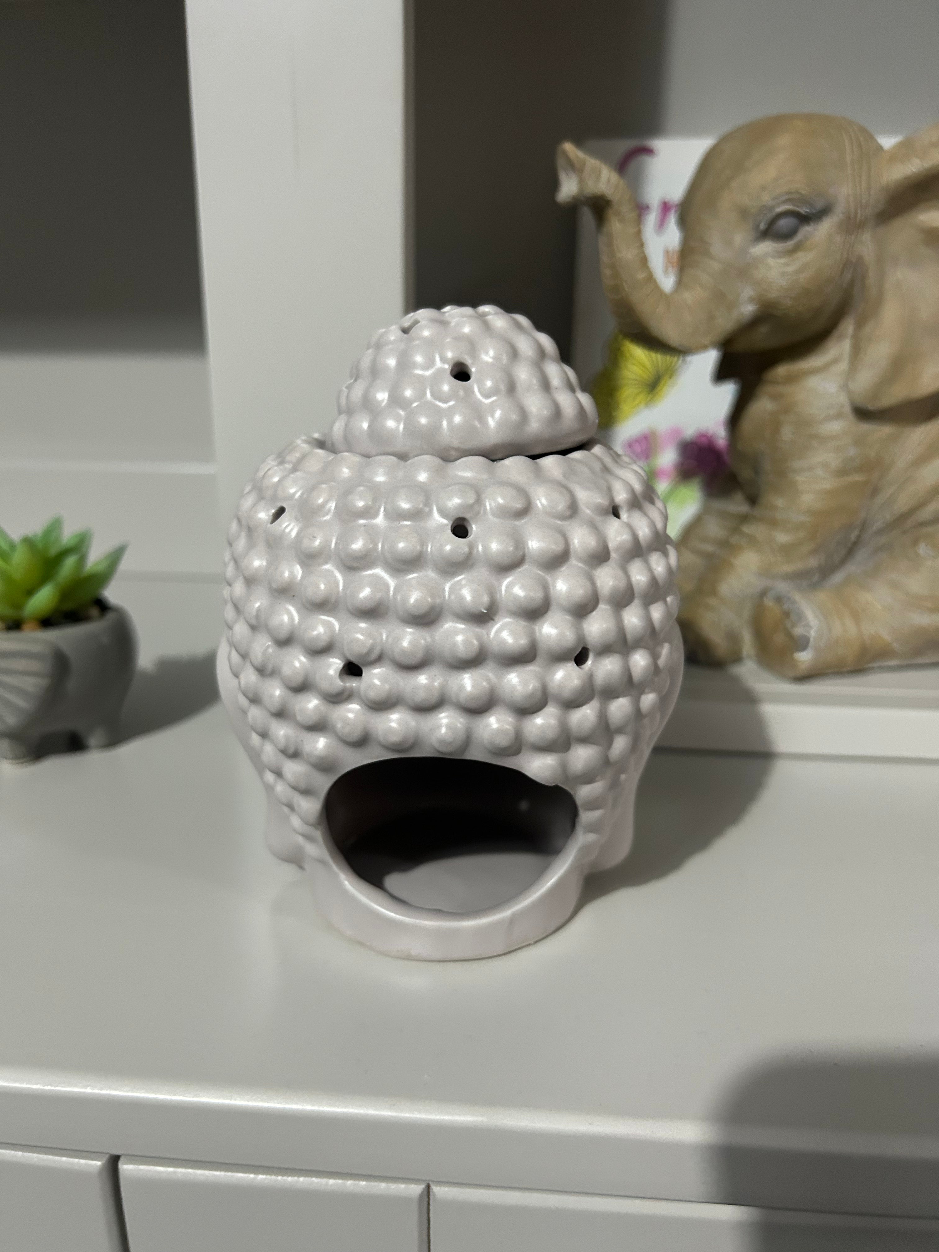 Grey Buddha Oil Burner