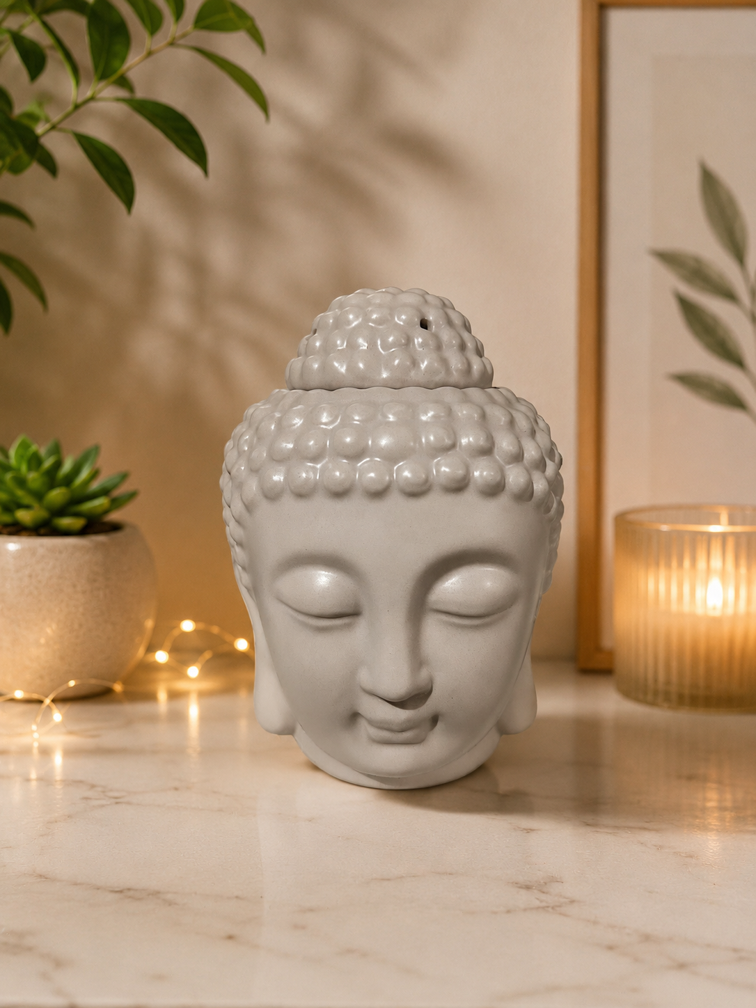 Grey Buddha Oil Burner